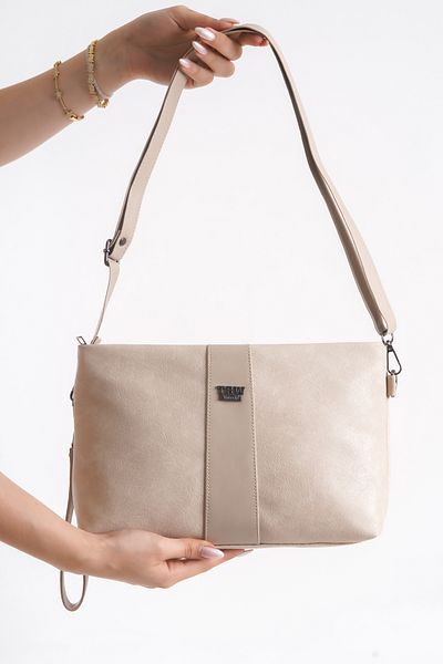 Solo Bag Кожена чанта с дълга презрамка от портфолио