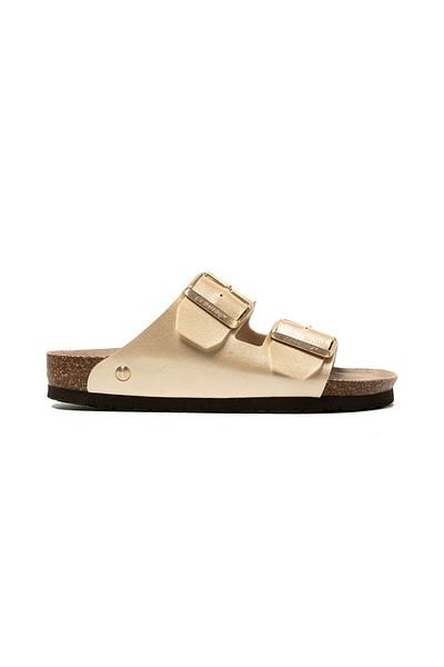 Genuins Women / Girls Slippers Honolulu g 106203   Genuins Shiny Platinum