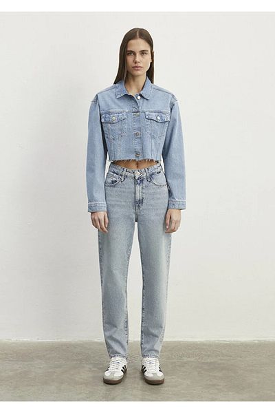 Mavi Jachetă de damă Ice Blue M1110118-86443 Brenda Denim