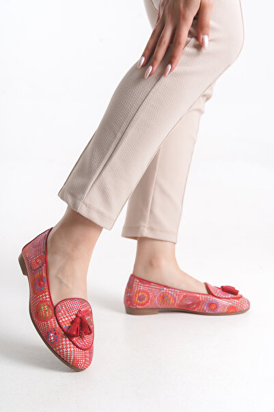 Solo Bag DEL'SOLERA WOMEN'S TASSELED DAILY ROUND TOE FLAT SHOES