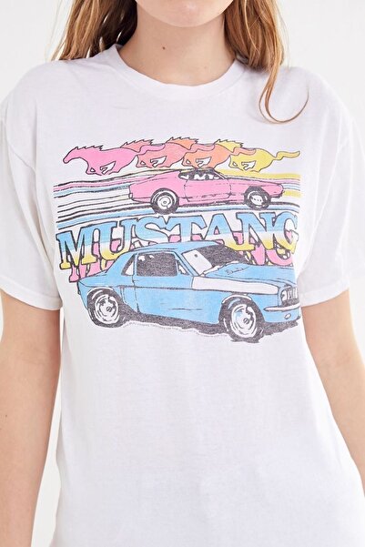 Bengi Clothing تي شيرت مطبوع بأكمام قصيرة وقصة كبيرة الحجم