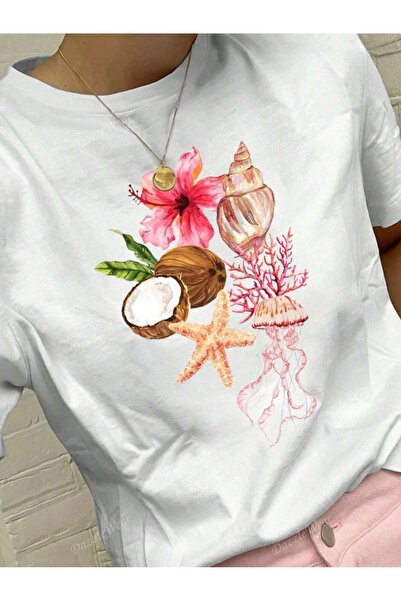 Jose Clothing Tricou imprimat cu mânecă scurtă cu croială supradimensionată