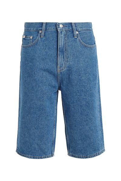Calvin Klein Women Blue Bermuda Mom Shorts