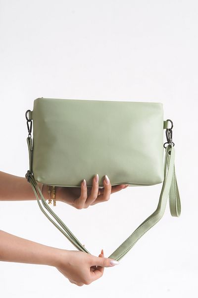 Solo Bag محفظة جلدية مخلب حقيبة يد طويلة حزام الكتف حقيبة