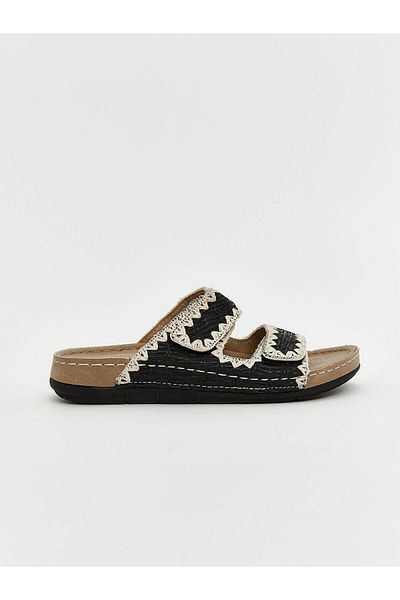 LC Waikiki Papuci pentru femei LCW STEPS cu velcro cu bandă dublă (S5)