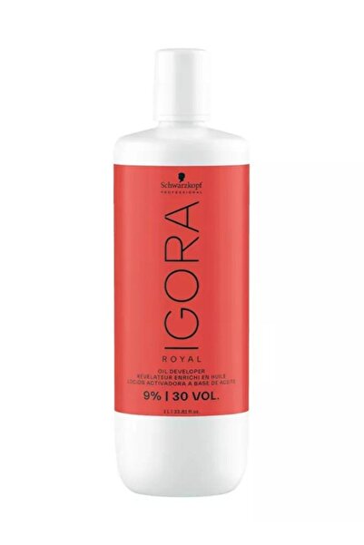 Igora Schwarzkopf Royal Yağ Bazlı Oksidan 1000 Ml 30 Volüm %9