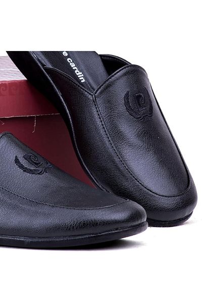 Pierre Cardin Men's Boxed Leather Dowry Groom Slippers S3.Q.Tk.9K.R0