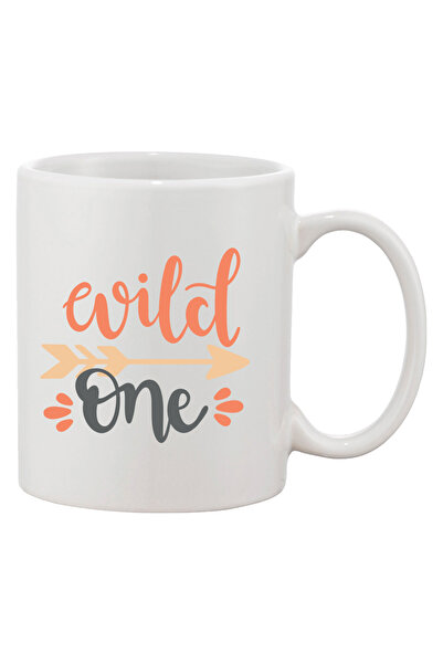 OEM Cană albă personalizată „Wild one”, INOVATIX®. 330 ml