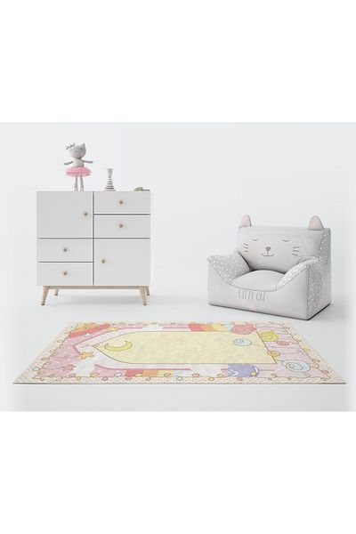 Filamente Decorative Digital Printed Non-Slip Base 50X90 Prayer Mat