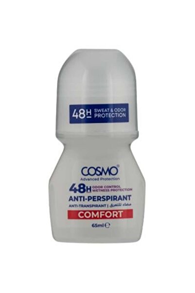 Cosmo Roll-On Deodorant Anti-Perspirant 48 Hours Comfort, 65ml