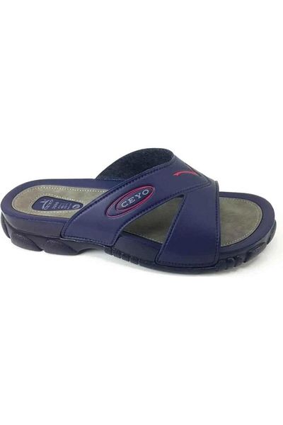 Ceyo Ανδρικές ημερήσιες παντόφλες 3200-1-rk-555 Navy Blue