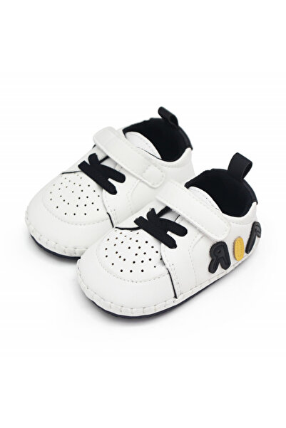 Superbaby Λευκά πάνινα παπούτσια - Air