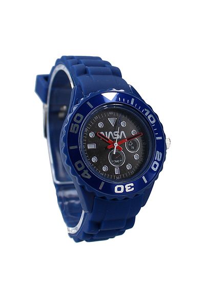 Disney Children's wristwatch, multicolor, silicone strap, With this fun NASA