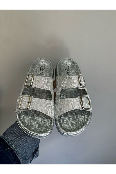 Slipcat Pien Double Buckle Stylish Daily Full Orthopedic Slippers