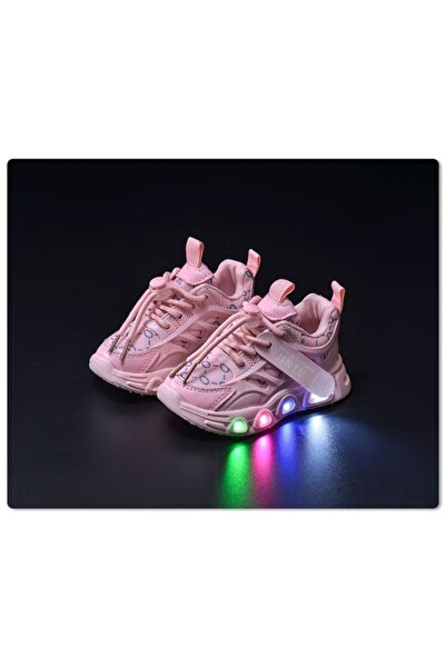 Bebelul Pink sneakers with lights - Seika