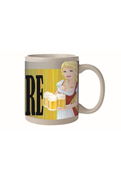 OEM Cană de bere albă personalizată, INOVATIX®. 330ml