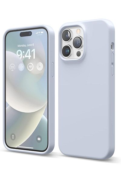 Generic Silicone Cover Compatible with iPhone 14 Pro Max 6.7 " , Ultra Slim Fit with Full Body Protection