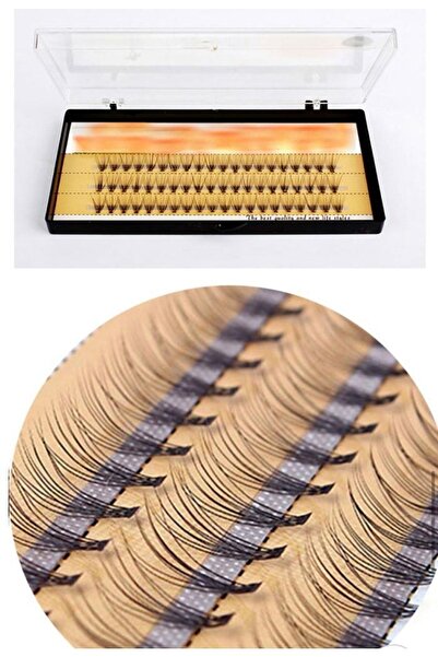 Genel Markalar Nesura Tekli Takma Kirpik Gerçek Kıl Standart - 10 Mm