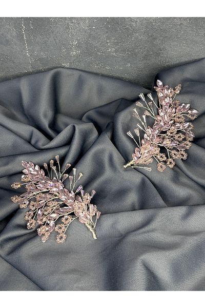 Hayalperest boncuk Selis Two-Way Bridal Henna Crown