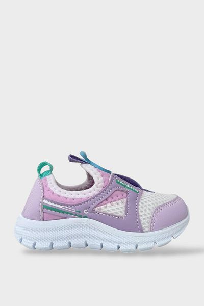 Liger Children's Airfile Light Sole Nursery Home School Baby Sneakers White - Lila