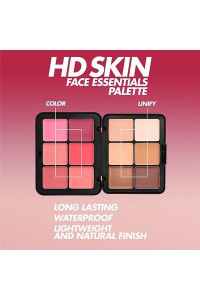 Make Up For Ever Pallete HD Skin Essential 12 Shade Medium Harmony 2 by Make Up For Ever - 26.5g