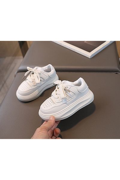 Superbaby Adidasi albi pentru fetite - Glamy
