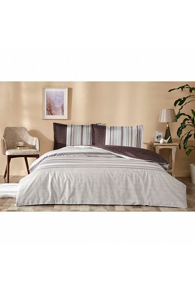 Özdilek Özdilek Single Ranforce Duvet Cover Set Arenoso