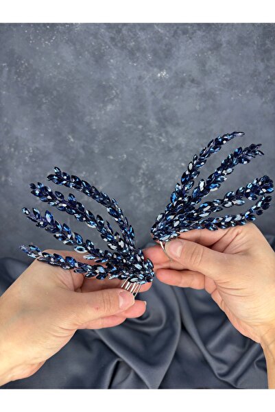 ESPEREST مشط بوجي ودبوس شعر الزفاف مزدوج الجوانب