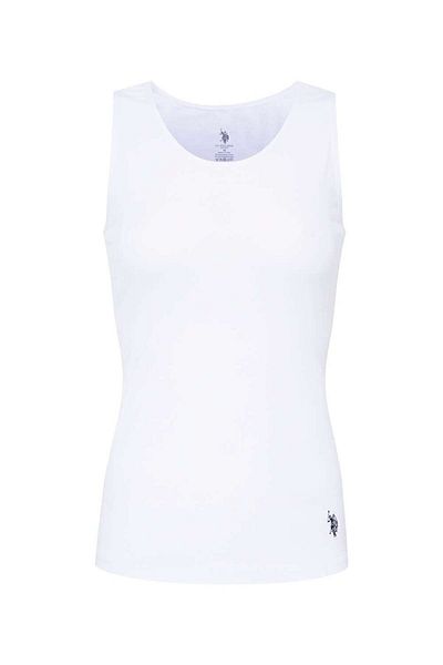 U.S. Polo Assn. U.S. Polo Assn. Women's White Thick Strap Tank Top Boxed Product - White - Arass66W00W5W