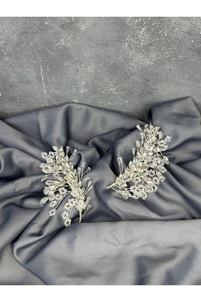 Hayalperest boncuk Selis Two-Way Bridal Henna Crown