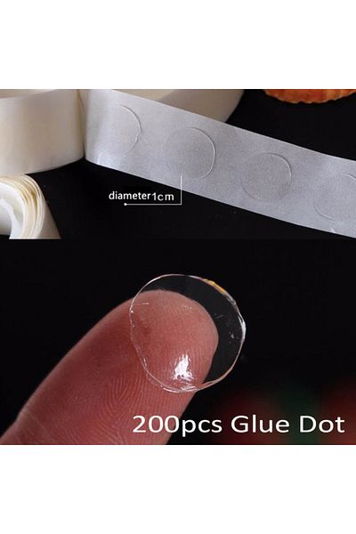 Choice as photo 200pcs glue dot Balloon glue dot for balloons accessories ballon dot birthday wedding party