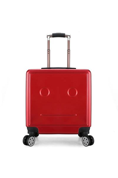 ABYZ Cărucior de călătorie pentru copii model Easy Trip personalizabil 48x38x24 cm 360 roți culoare roșie ABYZ™
