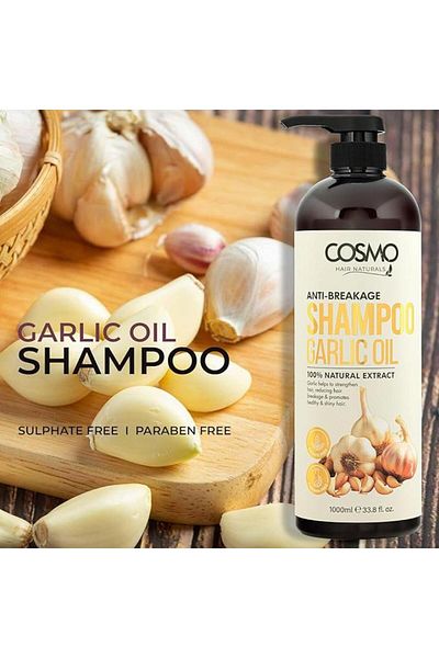 Cosmo Shampoo with Garlic Oil Extract to Prevent Hair Loss by Cosmo, 1000ml