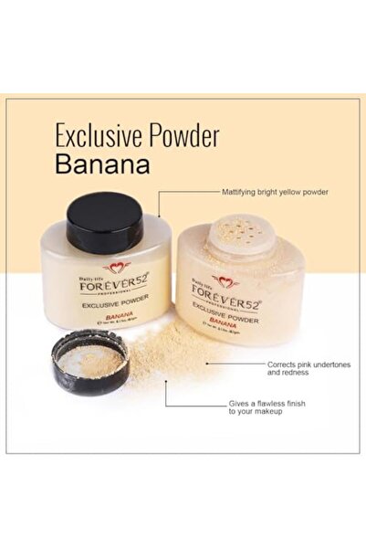 Forever52 Forever 52 Loose Powder Daily Life Exclusive Banana Matte - 42g (Banana 2) - FBE004