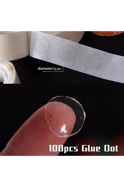 Choice as photo 100pcs glue dot Balloon glue dot for balloons accessories ballon dot birthday wedding party