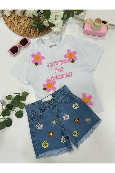 ChibuumKids GIRL'S SHORTS SET
