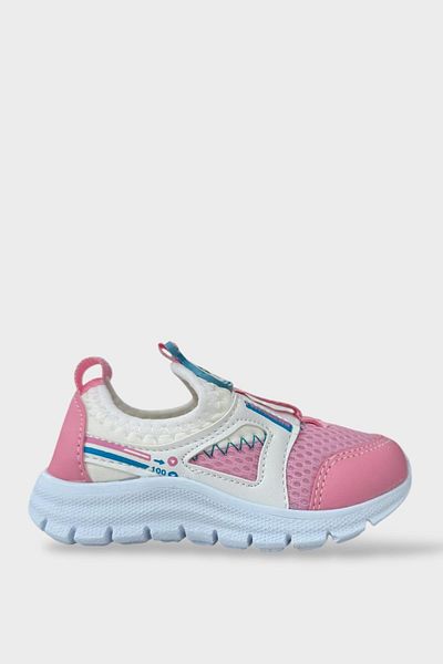 Liger Children's Airfile Light Sole Nursery Home School Baby Sneakers White - Pink