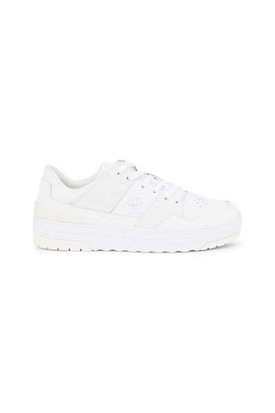 Tommy Hilfiger Tommy Hilfiger Women White Basketball Sneakers