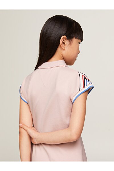 Tommy Hilfiger Women Pink 1985 Collection Short Sleeve Polo Dress