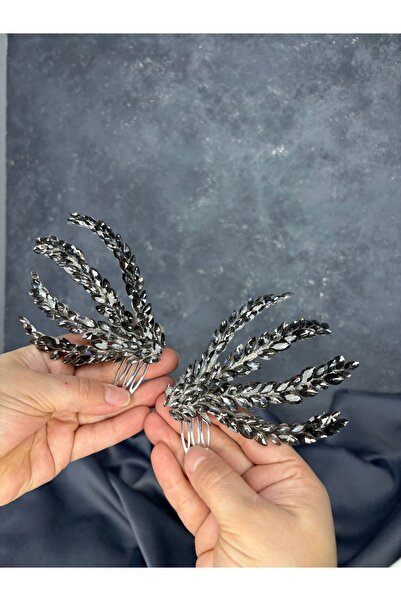 Limelia Büge Double Sided Scalloped Bridal Hair Accessory