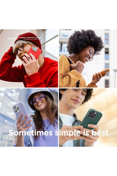 Generic Silicone Cover Compatible with iPhone 14 Pro Max 6.7 " , Ultra Slim Fit with Full Body Protection