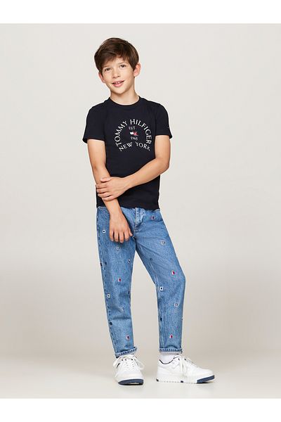 Tommy Hilfiger Tommy Hilfiger Boys Blue Short Sleeve T-Shirt