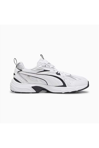 Puma 392322 01 Ανδρικά αθλητικά παπούτσια Milenio Tech Λευκό-Μαύρο-Ασημί