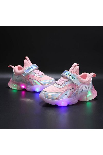 Superbaby Adidasi colorati cu luminite - Doll