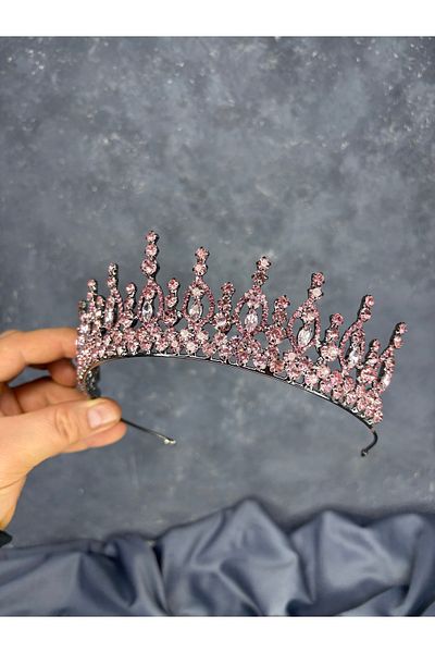 Hayalperest boncuk Liyan Fine Embroidered Bridal Crown Henna Night Accessory