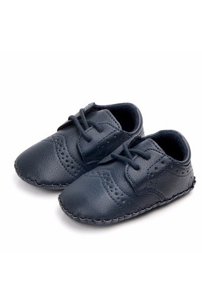 Superbaby Pantofiori bleumarin eleganti baietei
