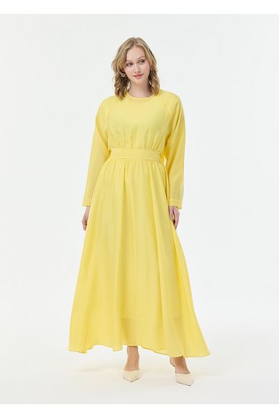 Armağan Raglan Sleeve Flared Dress
