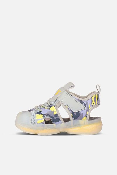 Vicco Monrovia 321.e24y.211 Lighted Gray Children's Sandals