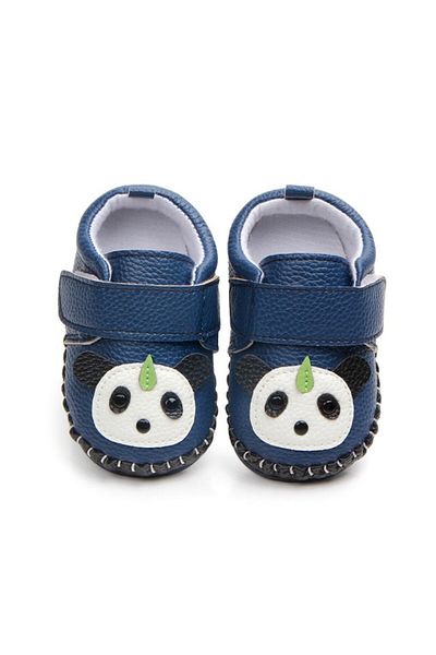 Superbaby Pantofiori albastri - Ursuletul Panda