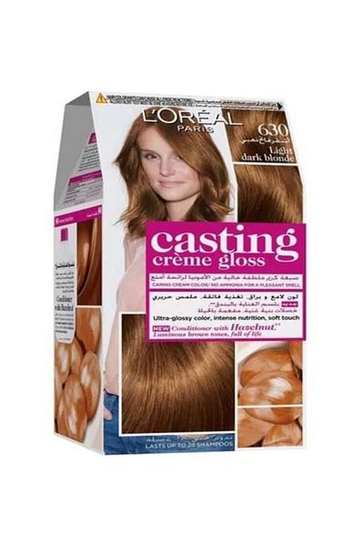 LORIAN'S Casting Creme Chocolate 535 Light Golden Brown Ecru